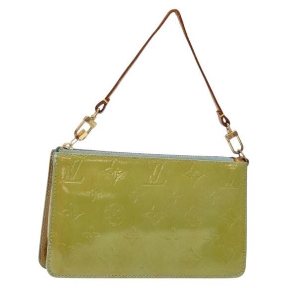LOUIS VUITTON Monogram Vernis Lexington Pouch Baby Blue M91011 LV Auth 139933 - Picture 1 of 16